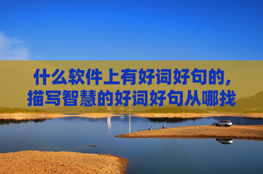 什么软件上有好词好句的,描写智慧的好词好句从哪找