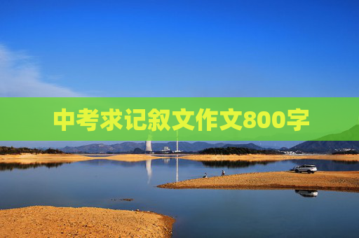 中考求记叙文作文800字