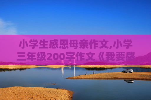 小学生感恩母亲作文,小学三年级200字作文《我要感谢我的妈妈》