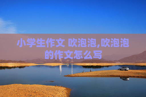 小学生作文 吹泡泡,吹泡泡的作文怎么写