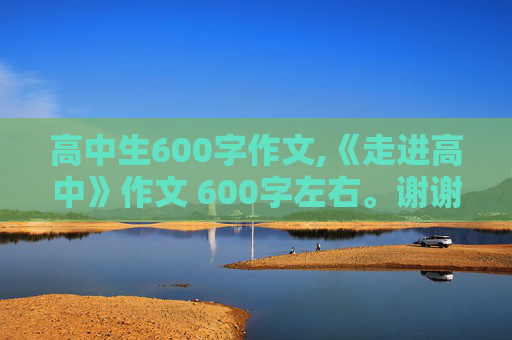 高中生600字作文,《走进高中》作文 600字左右。谢谢~！