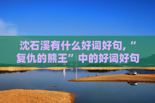 沈石溪有什么好词好句,“复仇的熊王”中的好词好句有哪些？