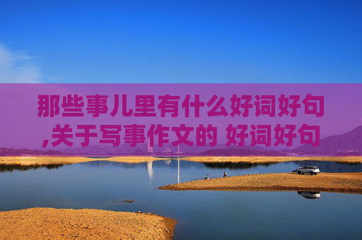那些事儿里有什么好词好句,关于写事作文的 好词好句好段