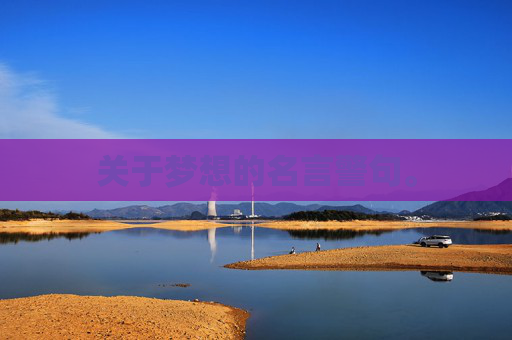 关于梦想的名言警句。