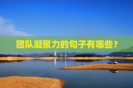 团队凝聚力的句子有哪些？