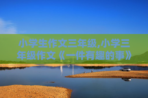 小学生作文三年级,小学三年级作文《一件有趣的事》