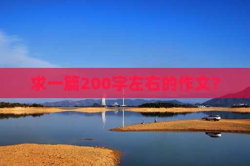 求一篇200字左右的作文？