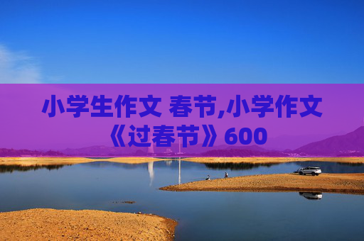 小学生作文 春节,小学作文《过春节》600