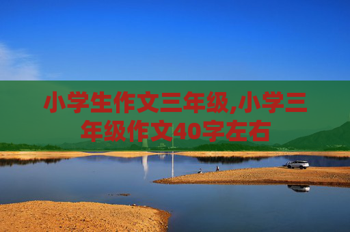 小学生作文三年级,小学三年级作文40字左右