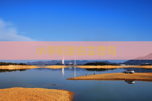 小学积累名言警句