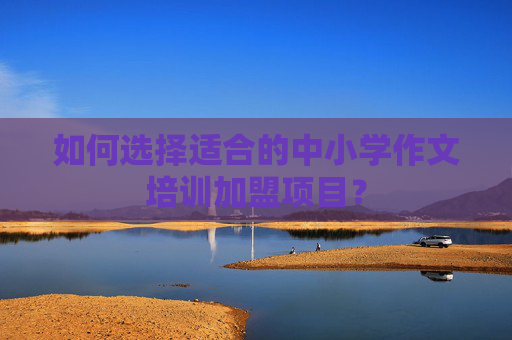 如何选择适合的中小学作文培训加盟项目？