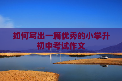 如何写出一篇优秀的小学升初中考试作文