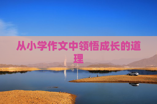从小学作文中领悟成长的道理