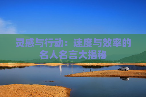 灵感与行动：速度与效率的名人名言大揭秘