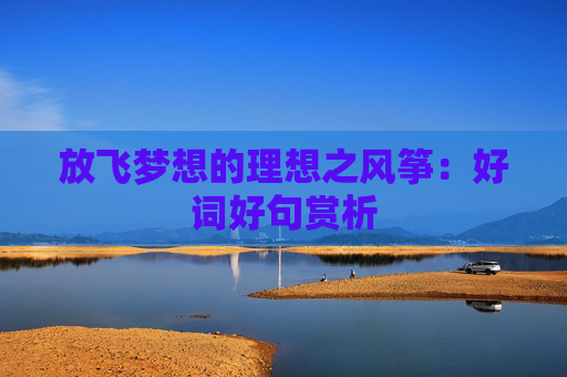 放飞梦想的理想之风筝：好词好句赏析